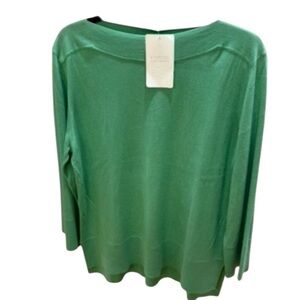 Kinross Women’s cashmere and silk boatneck pullover- Size M-NWT- was $300